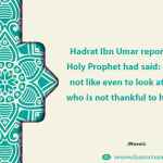 Allah would not like even to look at the woman who is not thankful to her husband