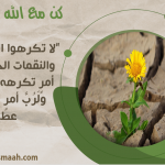 كن مع الله .. واصبر