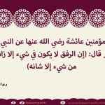 الرفق واللين